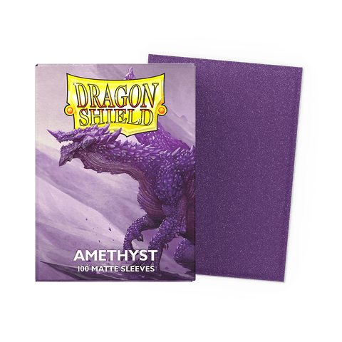 Dragon Shield Standard Sleeves Amethyst Matte 100ct